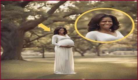 Is There A Picture Of Michelle Obama Pregnant?